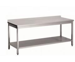 Table en inox montable / démontable